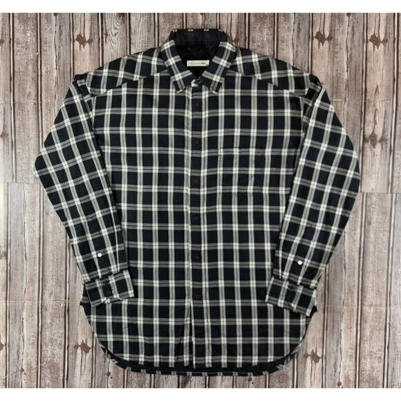 rag & bone / JEAN lined Shirts size S / P color plaid black white NWOT - Picture 1 of 6